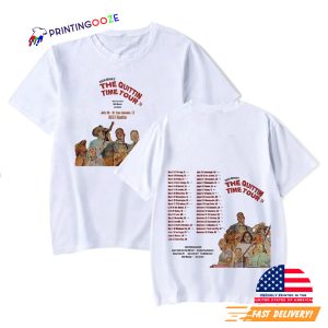 The Quittin Time Tour 2024 2 Sided Shirt 1