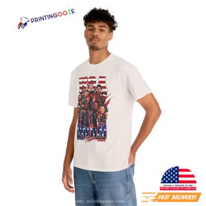 USA Olympic Basketball Dream Team 2024 Shirt 3