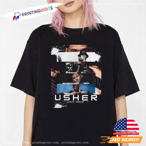 Usher 2024 Tour Unisex T shirt 3