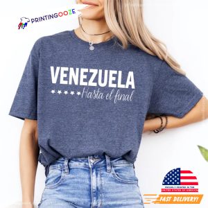 Venezuela Hasta el Final Support Venezuela 2024 Election Tee 3