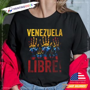 Venezuela Libre Free Venezuela Campaign 2024 Shirt 3