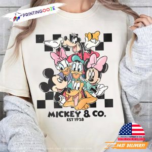 Vintage Disney Mickey And Friends Est 1928 Shirt 1