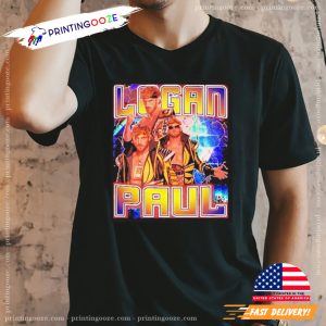 Vintage Logan Paul professional wrestler 90s T shirt 1