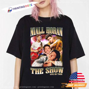 Vintage Niall Horan Handsome Singer The Show Live On Tour 2024 Shirt 3