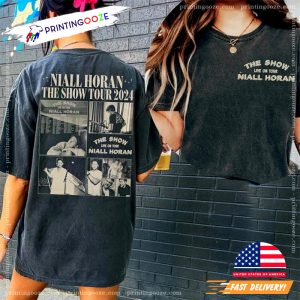 Vintage Niall Horan Live on tour 2024 2 Sided Shirt 3