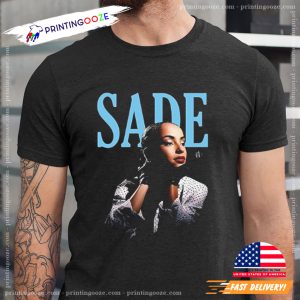 Vintage Sade British singer Concert 2024 t Shirts 1