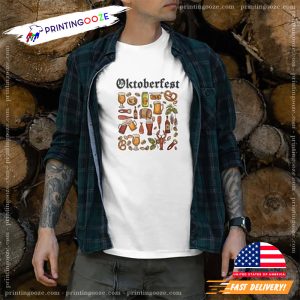 Vintage german oktoberfest beer T shirt