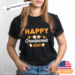 Vintage happy grandparents day Unisex T shirt 2