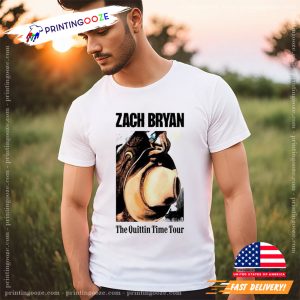 Zach Bryan Cowboy The Quittin Time Tour 2024 Shirt 1