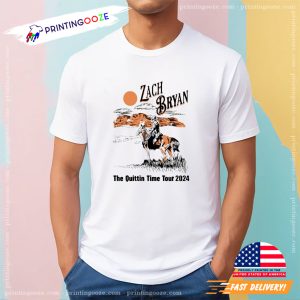 Zach Bryan the quittin time tour 2024 Shirt