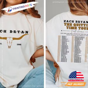 Zack Bryan Tour 2 Sided Shirt 1