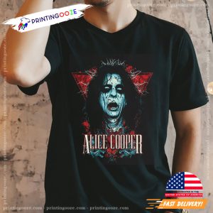 Zombie Alice Cooper Rock band concert Graphic Tee 1