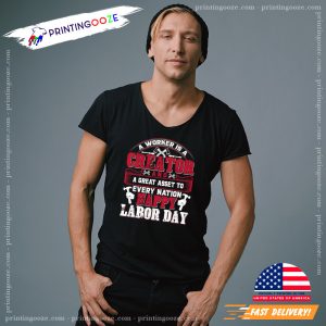 celebrate labor day Nation Happy Labor Day Tee 1