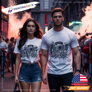 happy columbus day discover america Shirt 1