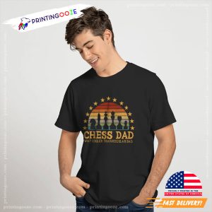 Vintage Chess Dad Funny Quotes American Chess Day T-Shirt