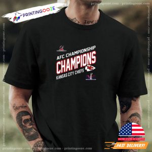 AFC Championship Champions Kansas City Chiefs Shirt 1