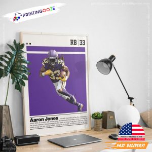 Aaron Jones Football player Poster 1