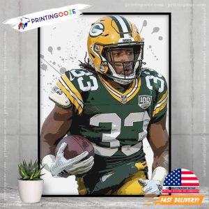 Aaron Jones NFL Poster 2