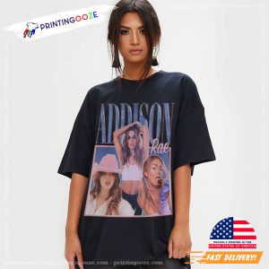 Addison Rae Sexy Singer Vintage 90s Shirt 3