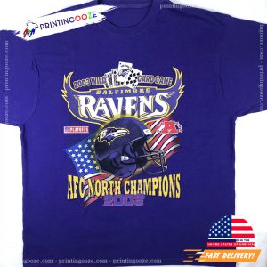 BALTIMORE RAVENS WILD CARD 2 Sided Shirt 2