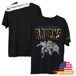 Baltimore Ravens Marvel T-Shirt 1