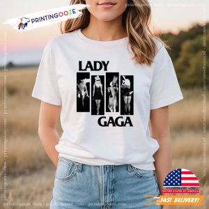 Black Flag Parody Lady Gaga T Shirt 1