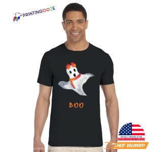 Boo Ghost Halloween T Shirt 1