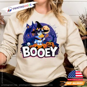 Booey Cute Bluey Witch Halloween Shirt 3