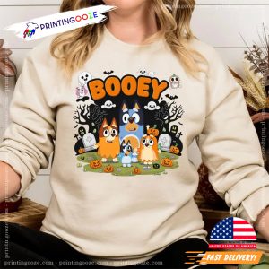 Booey Halloween Cartoon T shirt 3