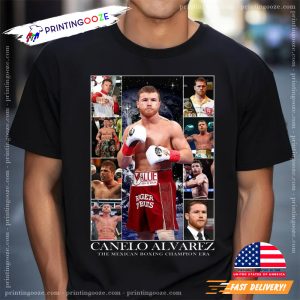 Canelo Alvares Mexican Boxing Champion Eras Shirt 3