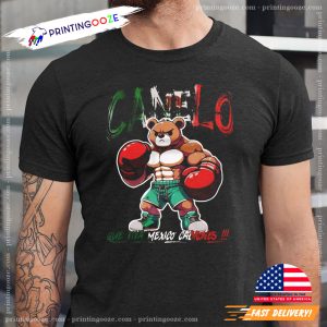 Canelo Teddy Bear Que Nva Mexico Cabrones Shirt 3