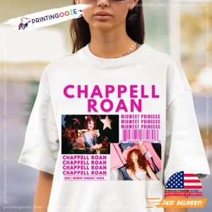 Chappell Roan Midwest Princess Album Comfort Colors Tee 1