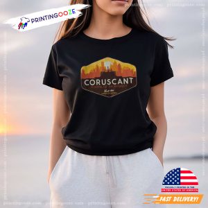 Coruscant City Disney Star Wars T shirt