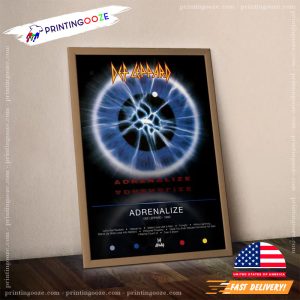 Def Leppard Album Poster 3