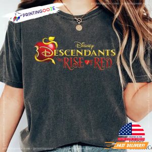 Descendants 4 The Rise of Red Logo Disney Comfort Color Tee 4