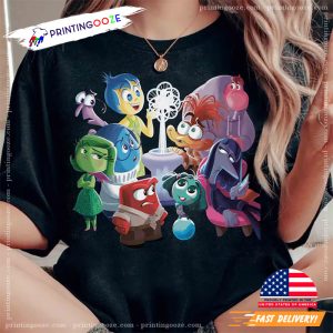 Disney Inside Out 2 Characters mental health day Shirt 2