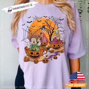 Disney Minnie Daisy and Clarabelle Halloween Comfort Colors Tee 1