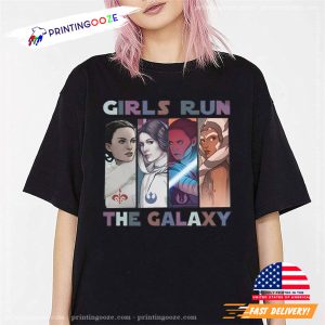 Disney Star Wars Girls Run The Galaxy Shirt 1