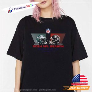 Eagles vs Atlanta 2024 NFL Season Shirt 3