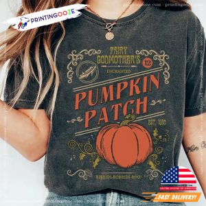 Fairy Godmother's Enchanted Pumpkin Patch Comfort Colors Tee 1