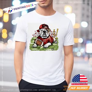 Georgia Bulldogs Football team mascot shirt 3