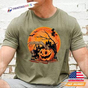 Halloween Scary Pumpkin Shirt 1