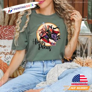 Hocus Pocus Sanderson Sisters Witch Comfort Colors Tee 1