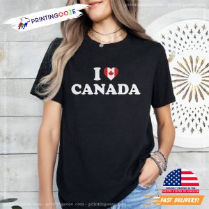 I Love Canada canada thanksgiving Day Shirt 1