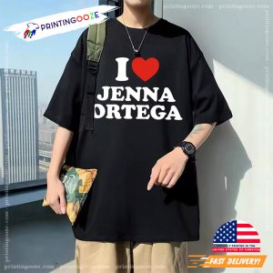 I Love Jenna Ortega T Shirt 3