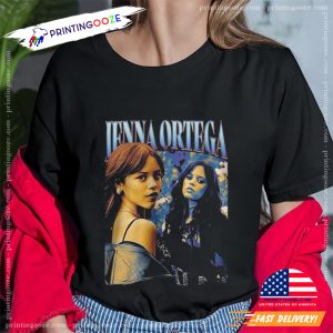 Jenna Ortega Vintage Bootleg 90s t shirt 1