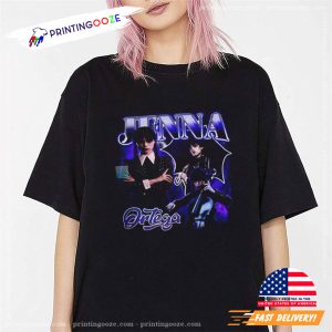 Jenna Ortega Wednesday Addams Netflix Series Graphic Tee 3