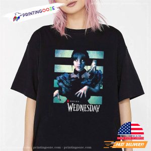 Jenna Ortega Wednesday Netflix Addams Family Movie Shirt 3