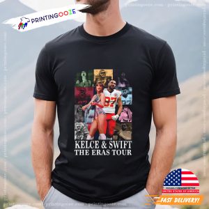 Kelce And Swift The Eras Tour t shirt