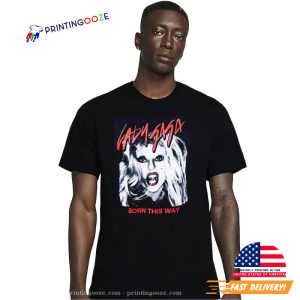 Lady Gaga Born This Way Graphic Tee 1